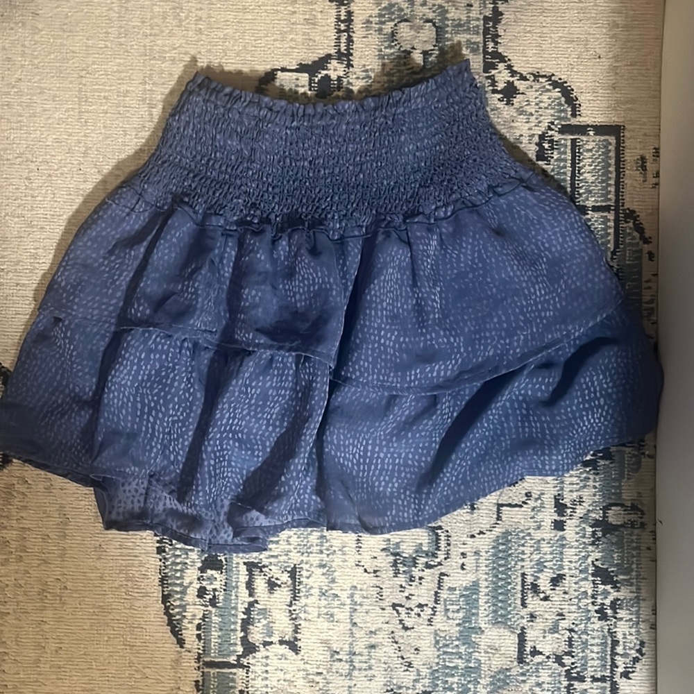 LIGHTLY WORN Blue B Collection mini skort, size small.
